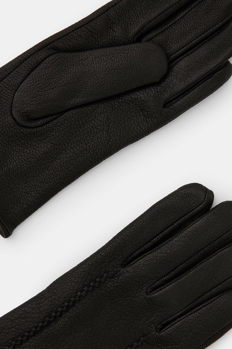 Кожаные мужские перчатки, Модель FAC21302, Фото №2