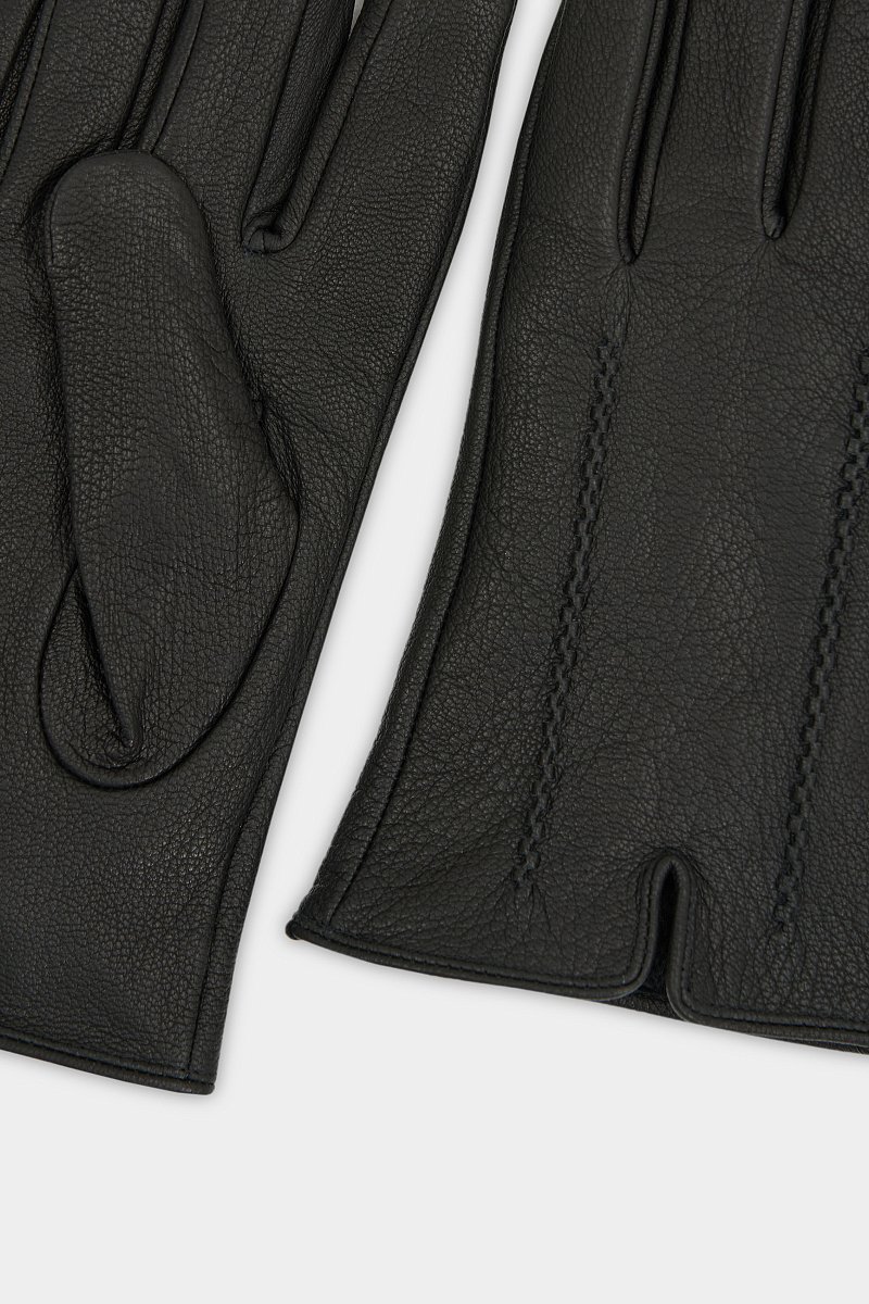 Кожаные мужские перчатки, Модель FAC21302, Фото №3