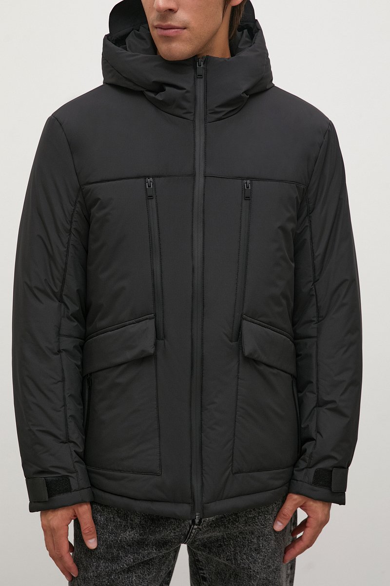 Утепленная куртка с капюшоном, Модель FAC22000, Фото №3