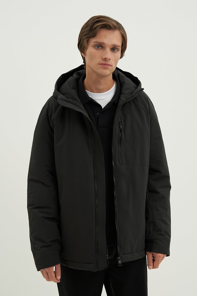 Куртка утепленная с капюшоном, Модель FAC22009, Фото №1