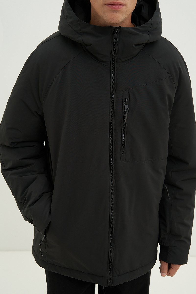 Куртка утепленная с капюшоном, Модель FAC22009, Фото №3