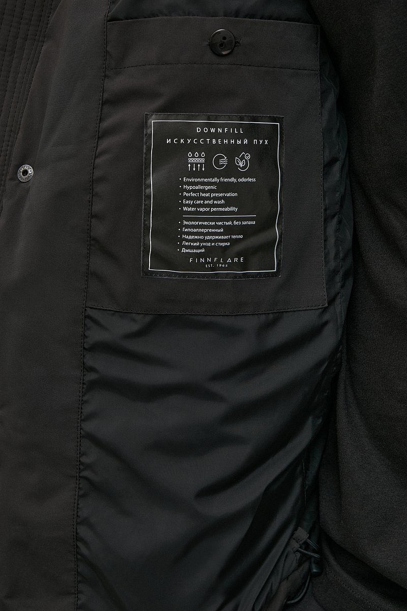 Стеганая куртка с капюшоном, Модель FAC22010, Фото №7