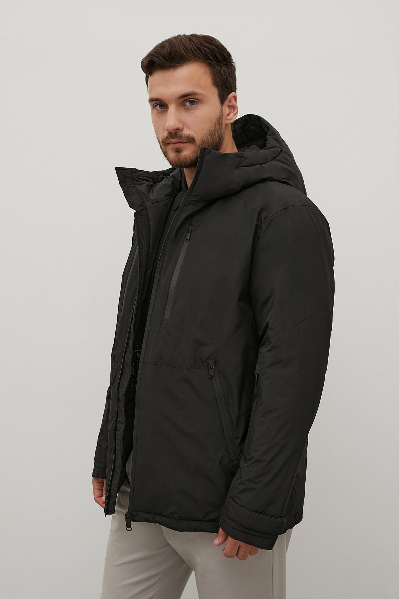 Демисезонная куртка с капюшоном, Модель FAC22013, Фото №4