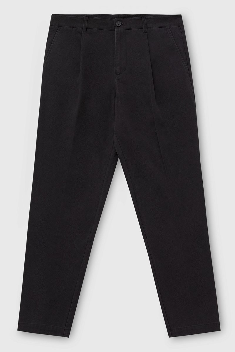 Хлопковые брюки с защипами, Модель FAC22025, Фото №7