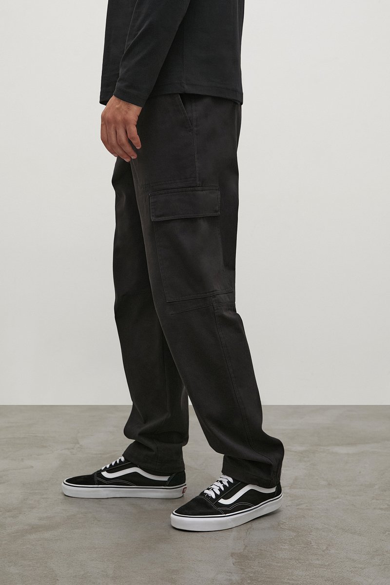 Хлопковые брюки-карго, Модель FAC22026, Фото №4