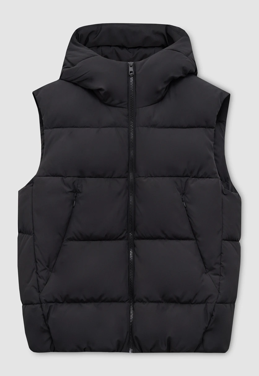 Утепленный жилет с капюшоном, Модель FAC13011, Фото №8