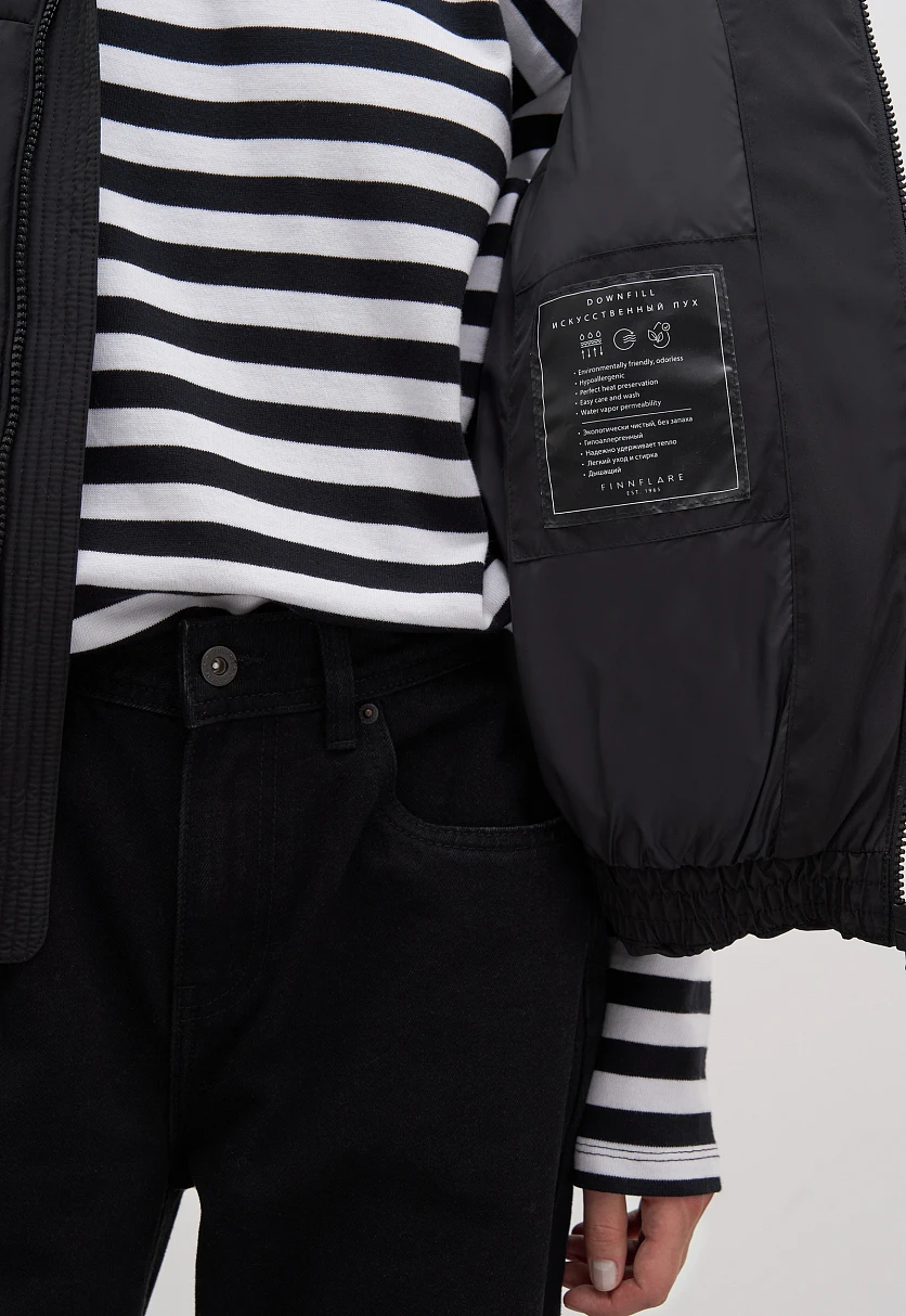 Утепленный жилет с капюшоном, Модель FAC13011, Фото №6