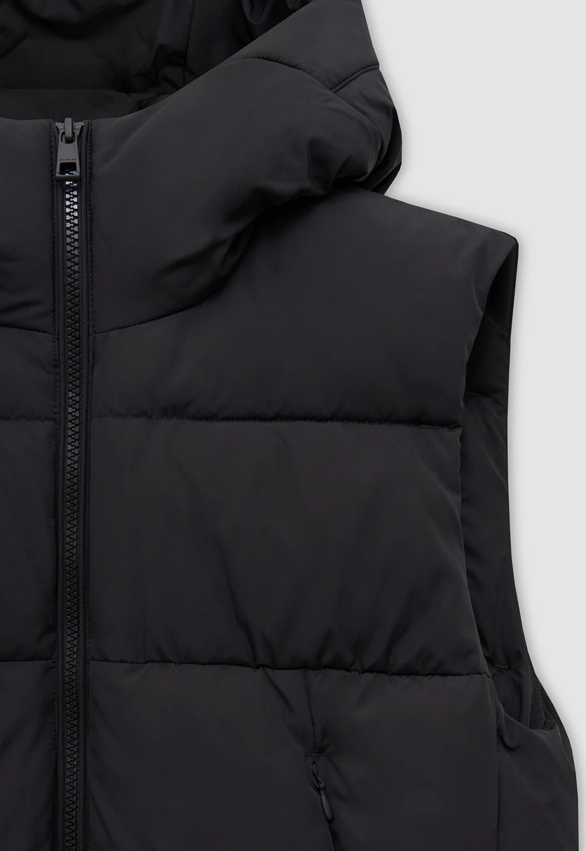 Утепленный жилет с капюшоном, Модель FAC13011, Фото №7