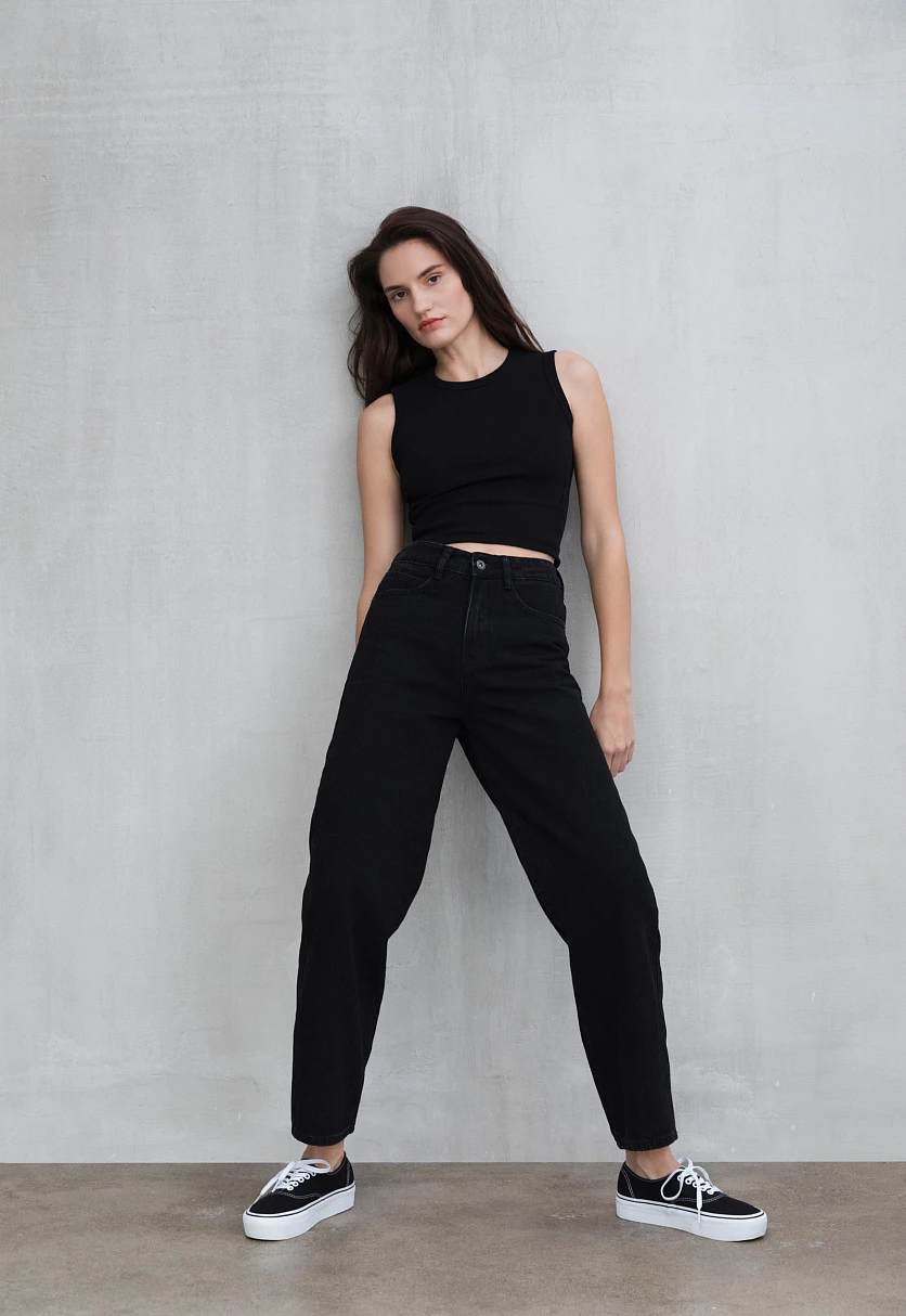 Джинсы mom fit женские, Модель FAC15005, Фото №2
