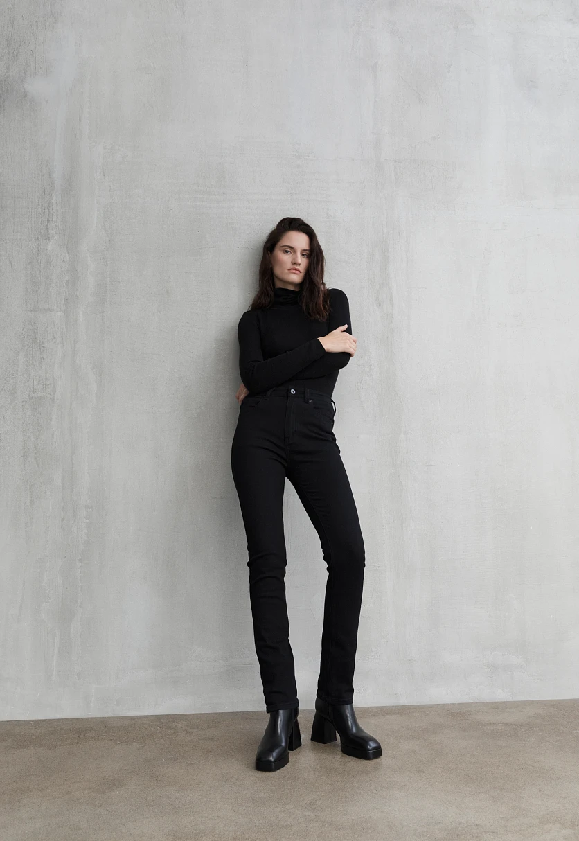 Джинсы slim fit женские, Модель FAC15008, Фото №1