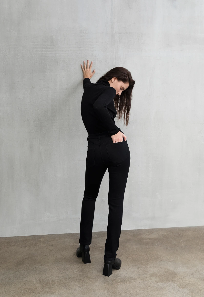 Джинсы slim fit женские, Модель FAC15008, Фото №2