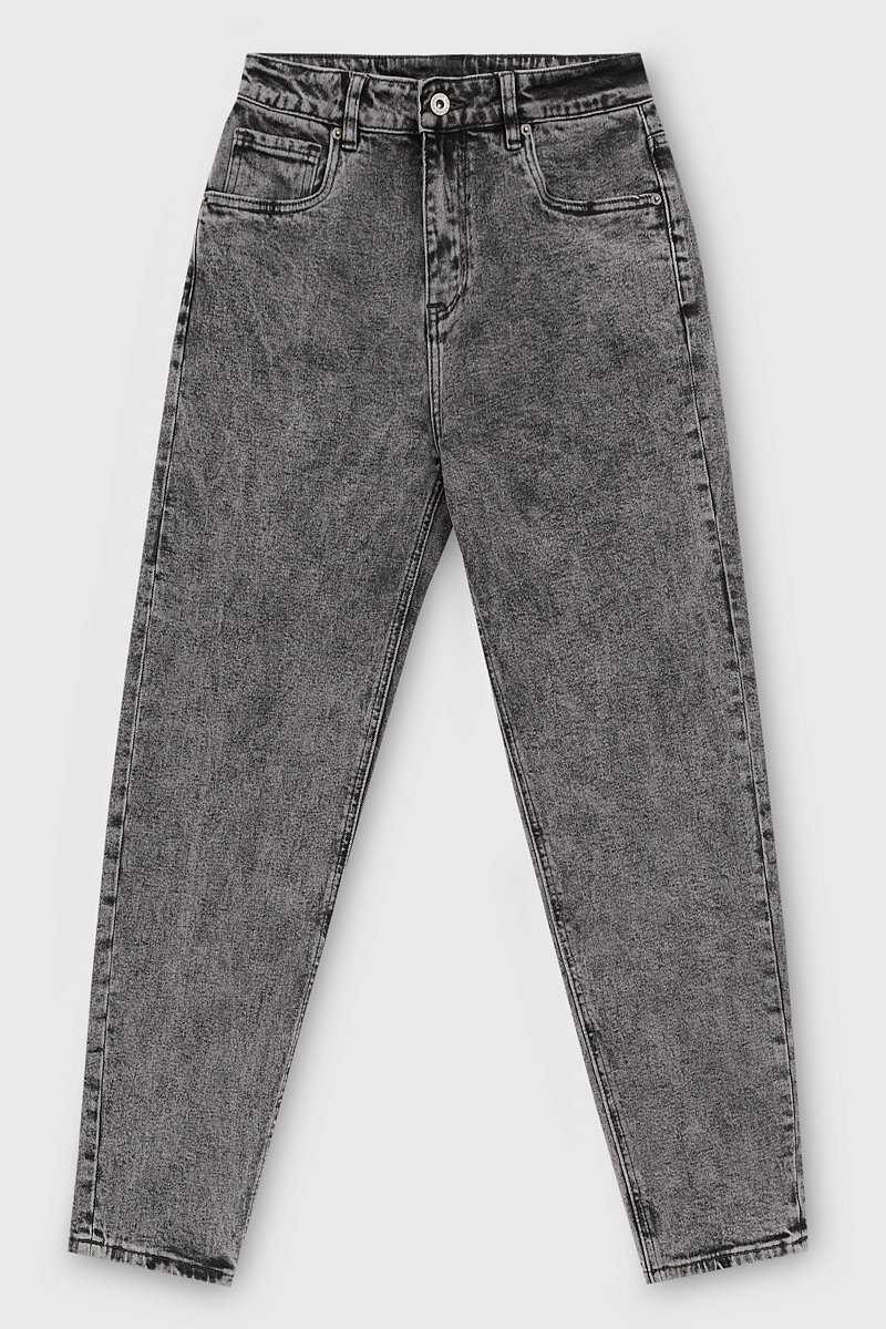 Джинсы mom fit с эластаном, Модель FAC15004, Фото №7