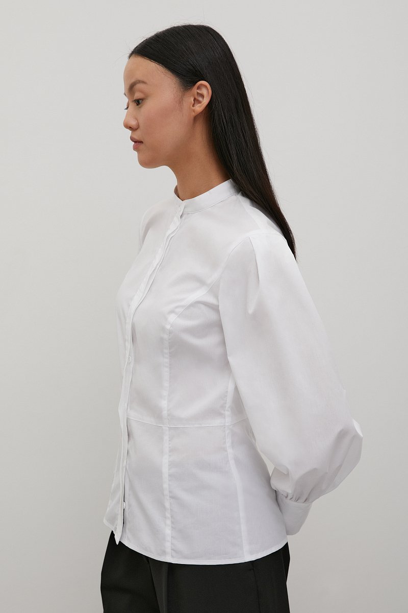 Рубашка с объемными рукавами, Модель FAC11069, Фото №4