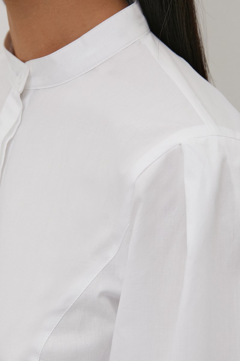 Рубашка с объемными рукавами, Модель FAC11069, Фото №6