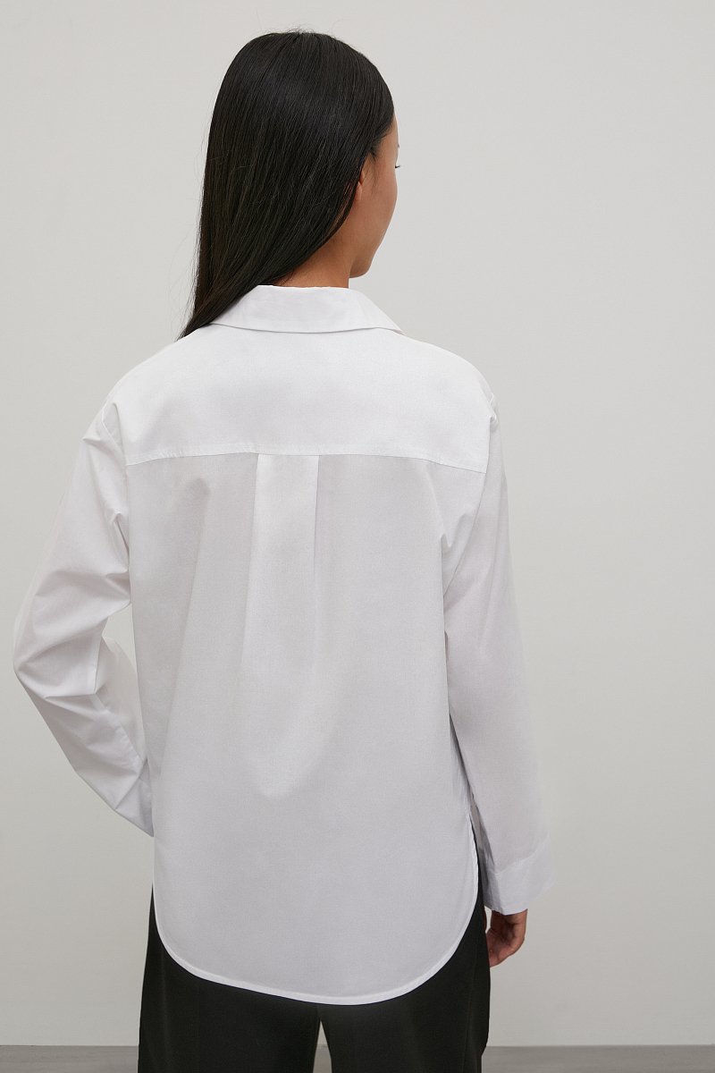 Блузка с отложным воротничком, Модель FAC12069, Фото №5