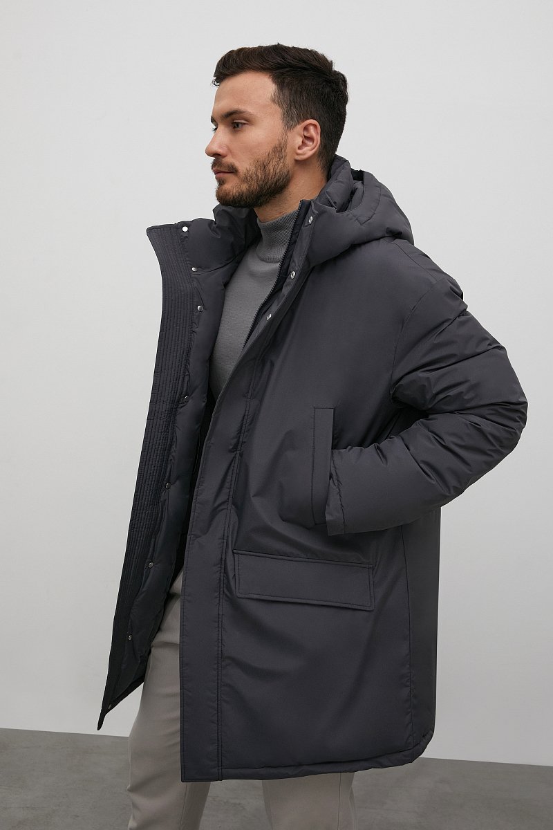 Пальто мужское, Модель FAC22008B, Фото №4