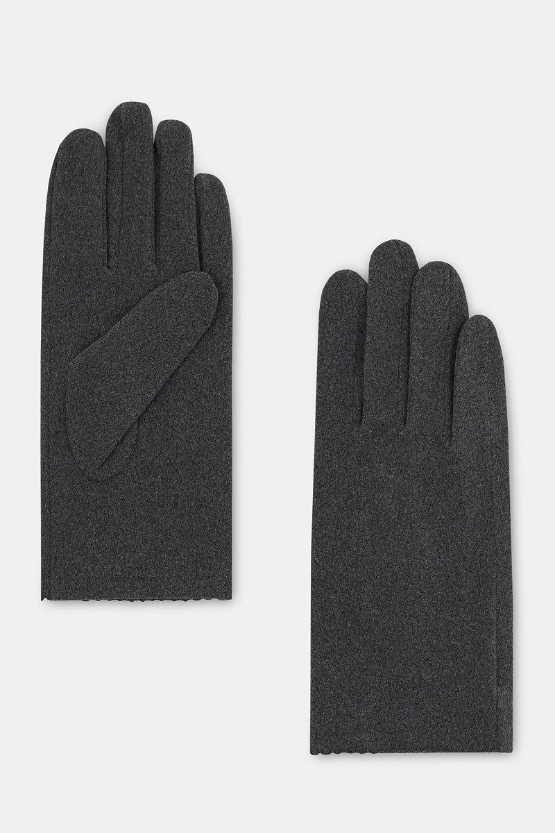 Текстильные женские перчатки, Модель FAC11315, Фото №1