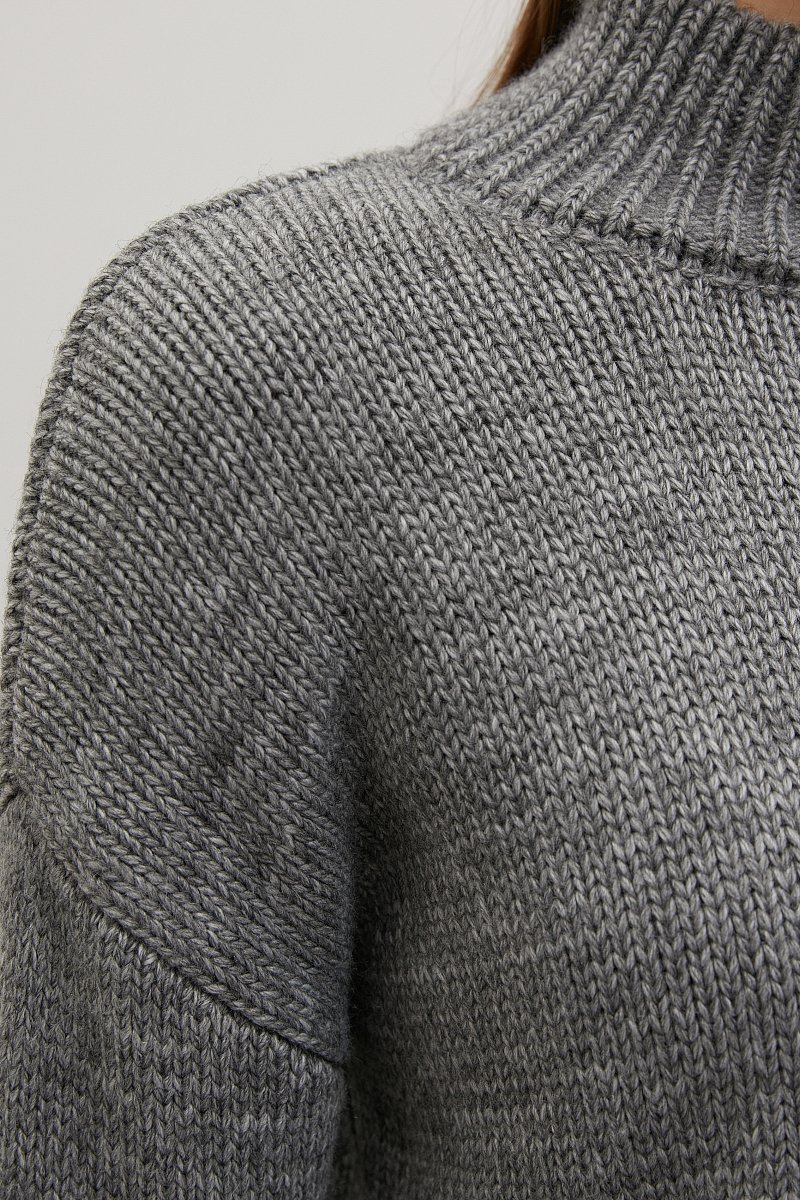 Базовый свитер с шерстью, Модель FAC12132, Фото №6