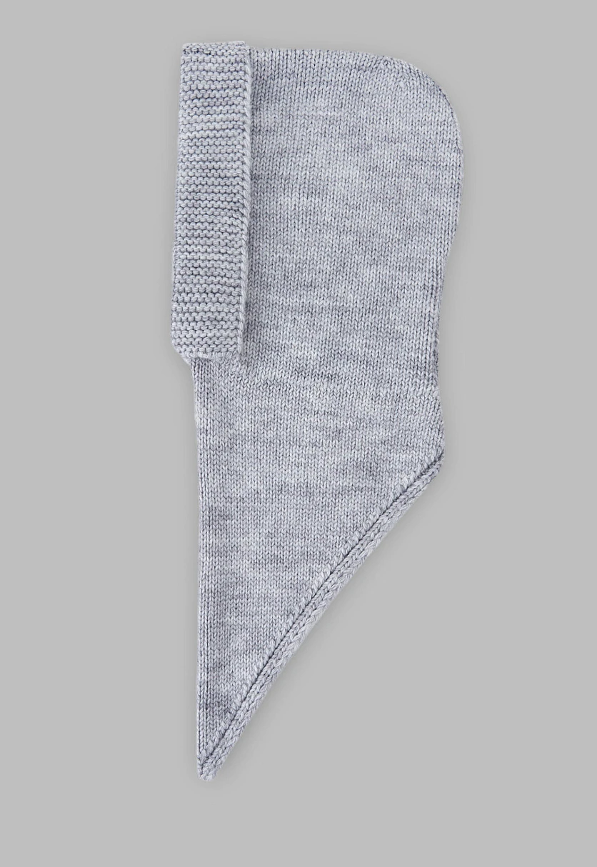 Вязаный капор с добавлением шерсти, Модель FAC111133, Фото №1