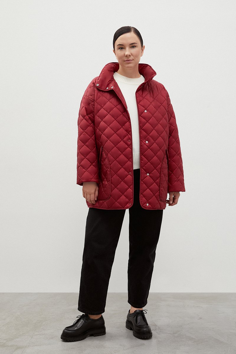 Утепленная куртка со съемным капюшоном, Модель FAC11097B, Фото №2
