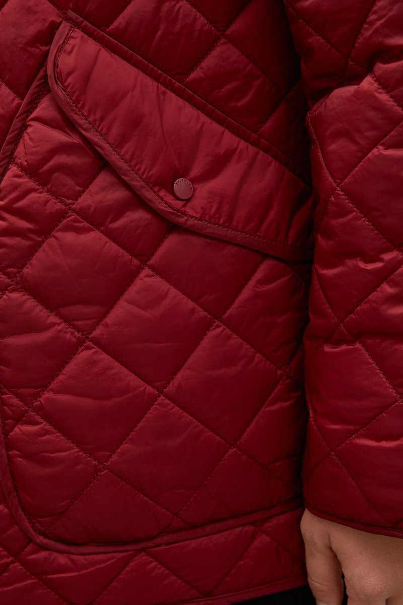 Утепленная куртка со съемным капюшоном, Модель FAC11097B, Фото №6