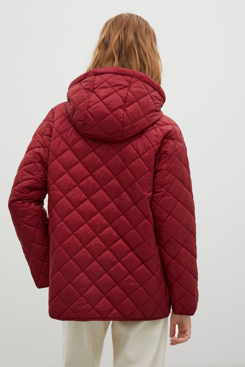 Утепленная куртка со съемным капюшоном, Модель FAC11097, Фото №5