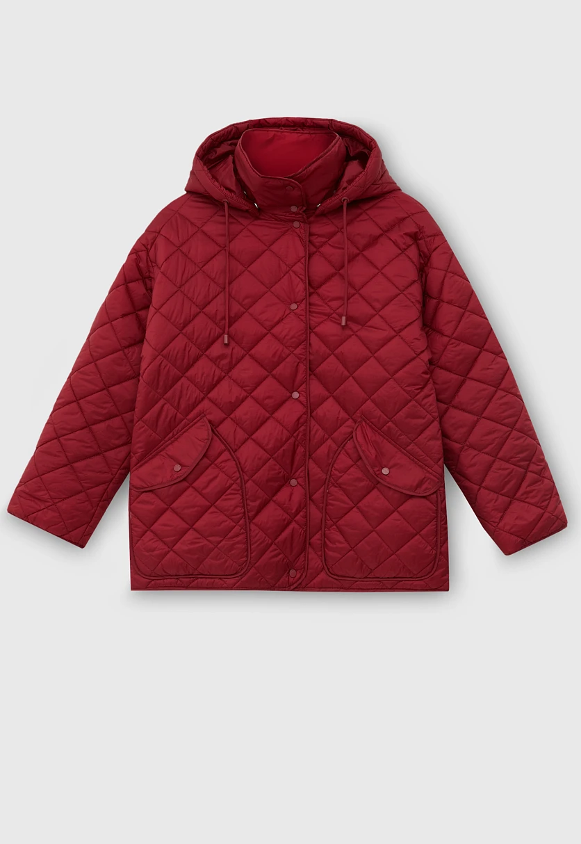 Утепленная куртка со съемным капюшоном, Модель FAC11097B, Фото №7