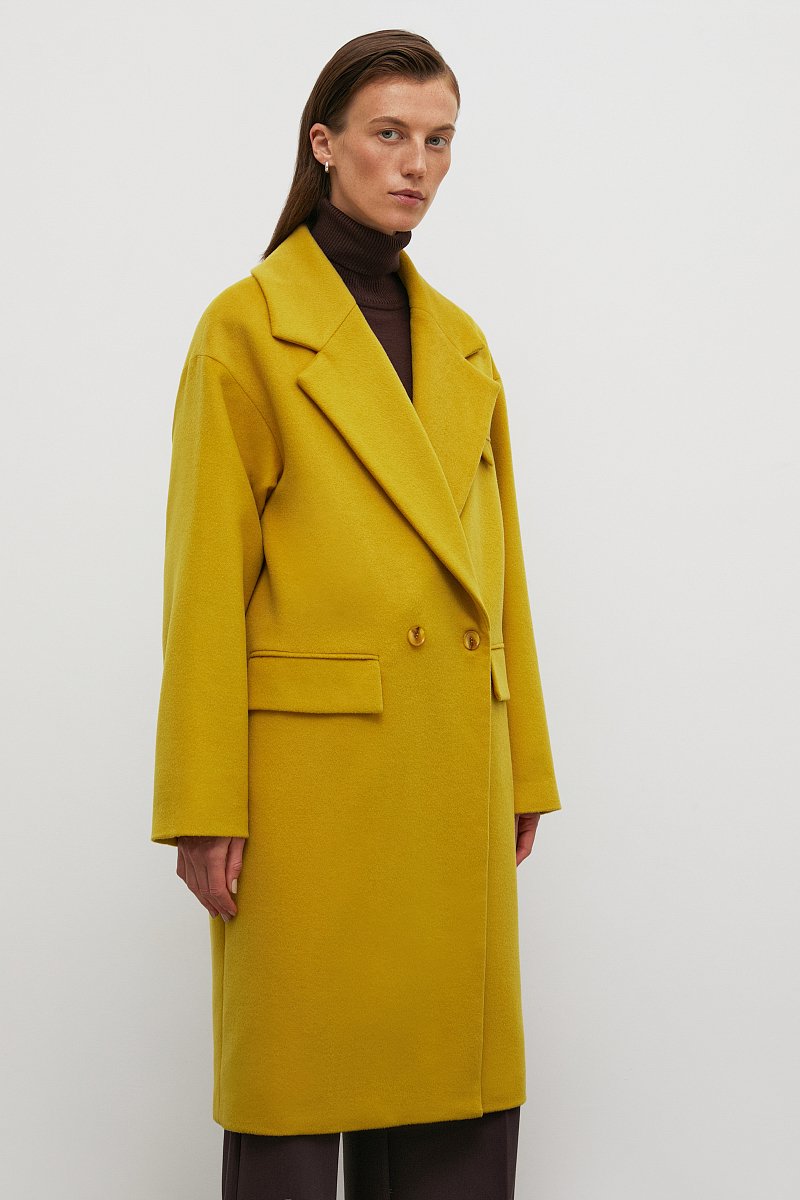 Пальто из шерсти, Модель FAC51030-2, Фото №2