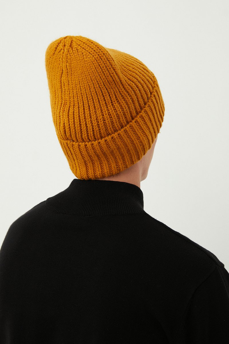 Базовая шапка  с добавлением шерсти, Модель FAC21168, Фото №3