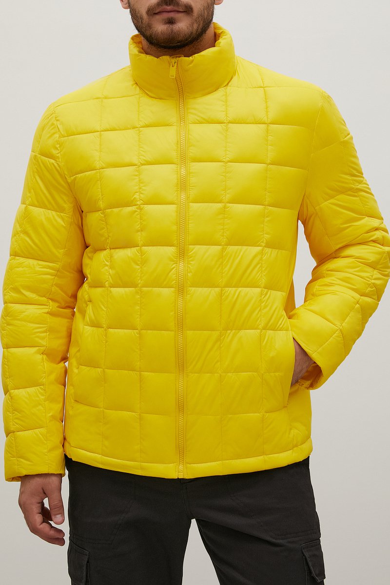 Стеганая куртка с карманами, Модель FAC21025, Фото №3