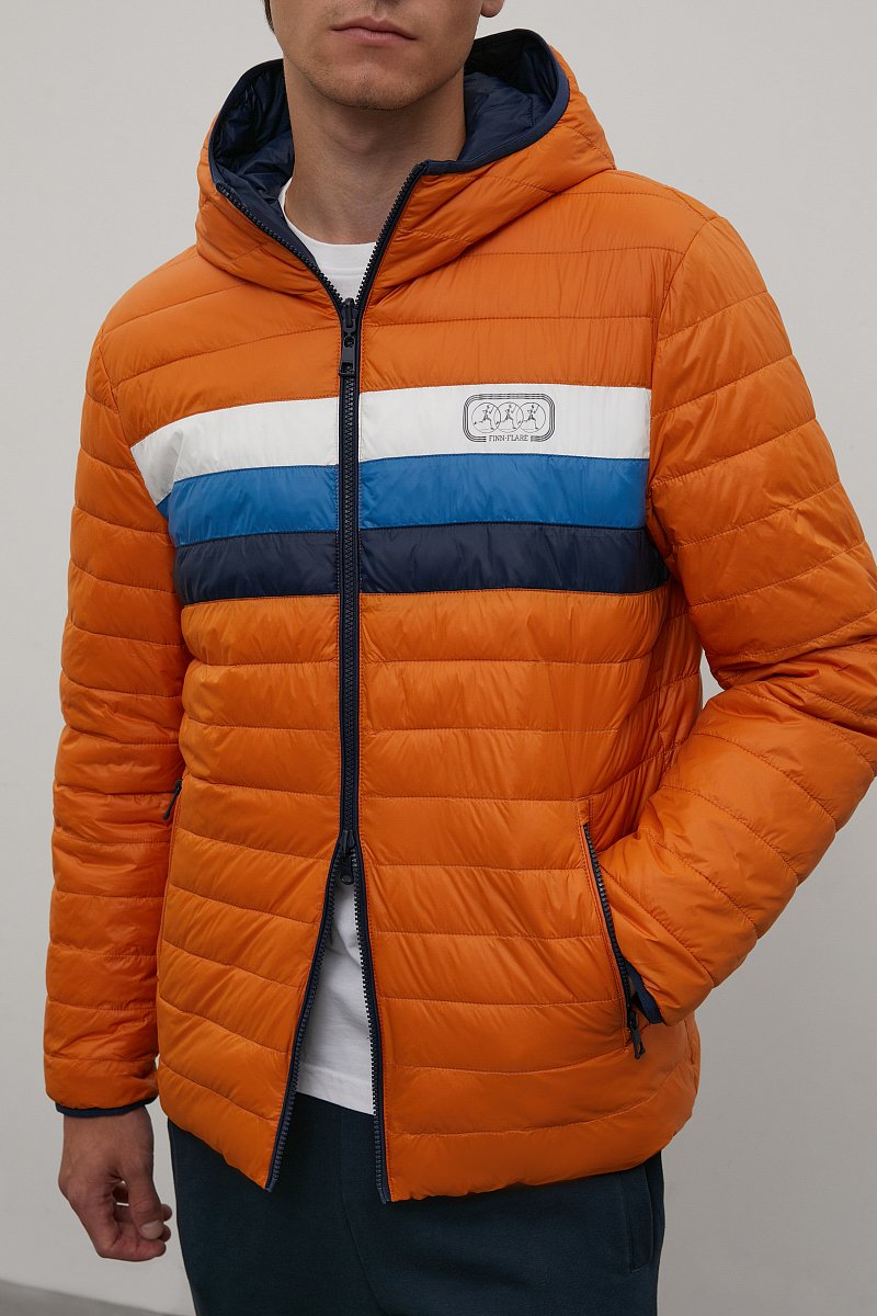 Утепленная куртка с капюшоном, Модель FAC23007, Фото №9