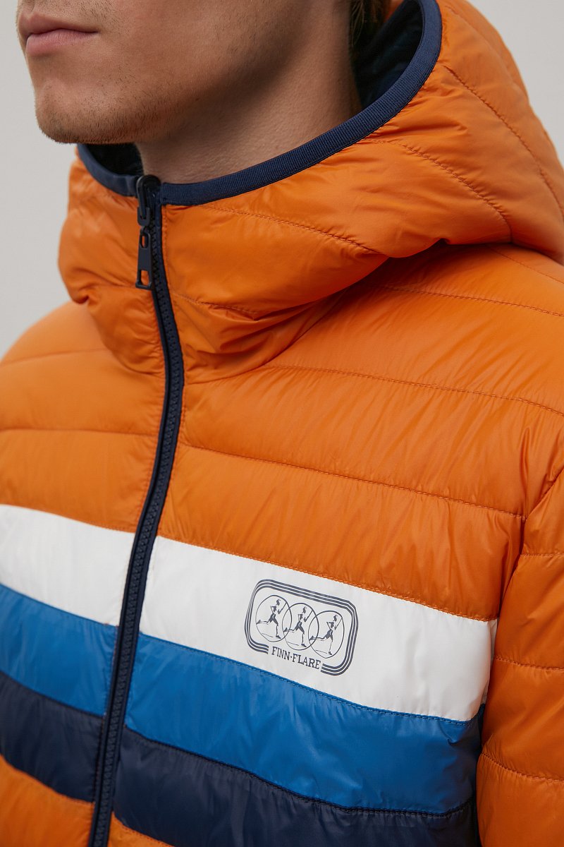 Утепленная куртка с капюшоном, Модель FAC23007, Фото №8