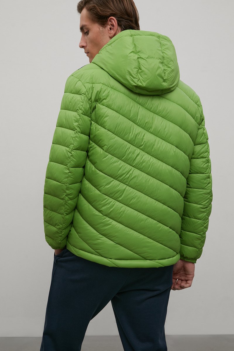 Утепленная куртка с капюшоном, Модель FAC23006, Фото №4