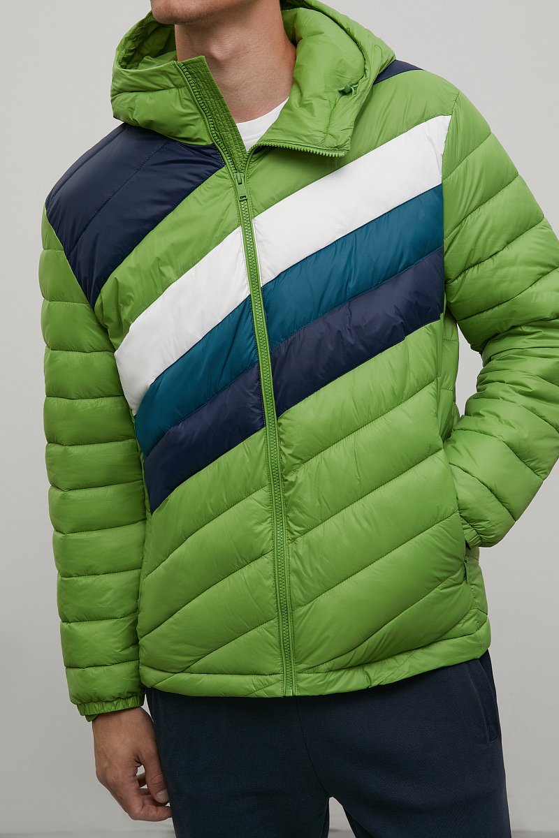 Утепленная куртка с капюшоном, Модель FAC23006, Фото №5