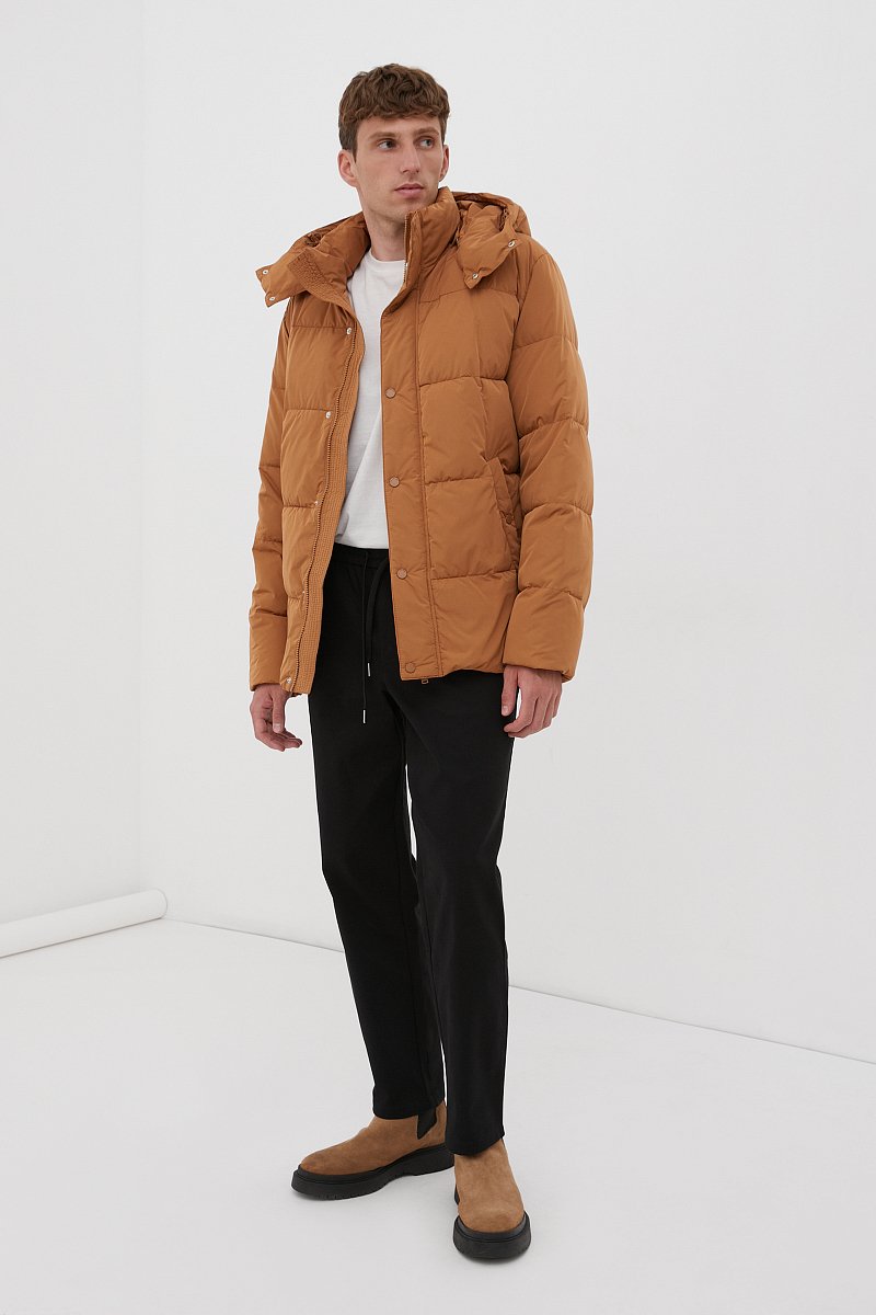 Утепленная куртка с капюшоном, Модель FAC21004, Фото №2