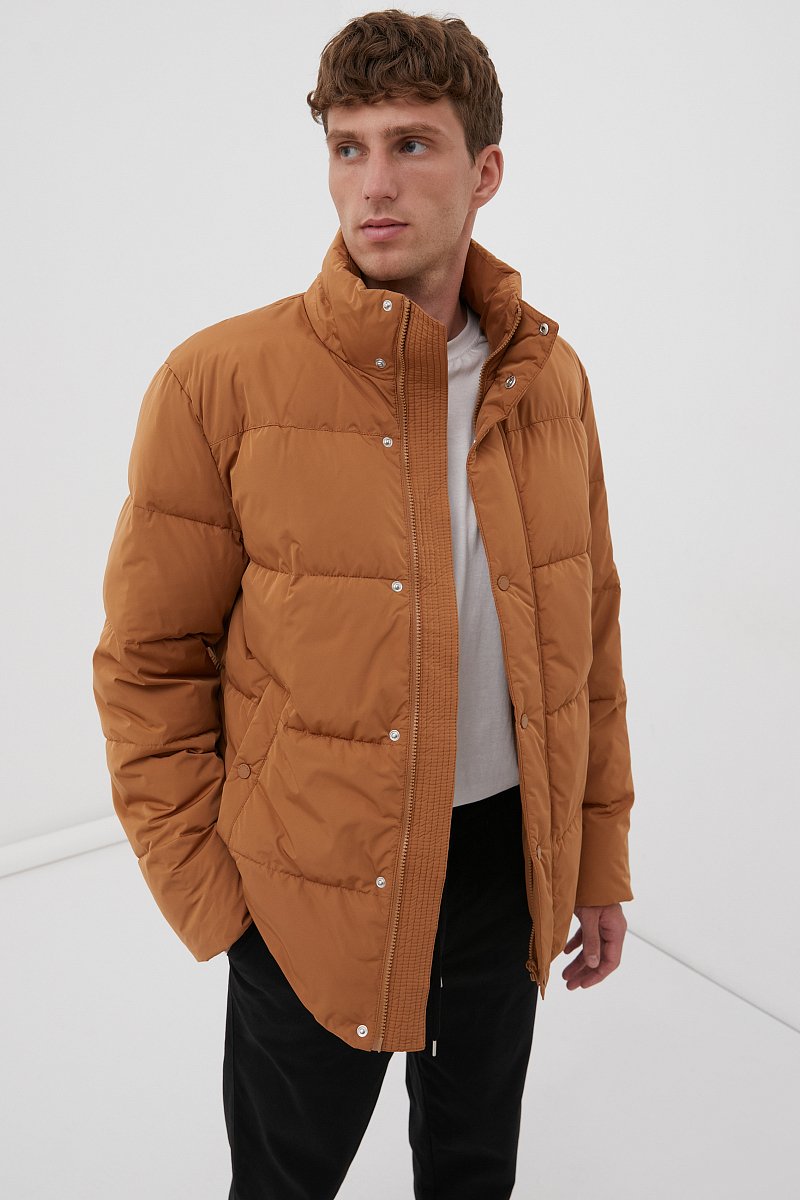Утепленная куртка с капюшоном, Модель FAC21004, Фото №4