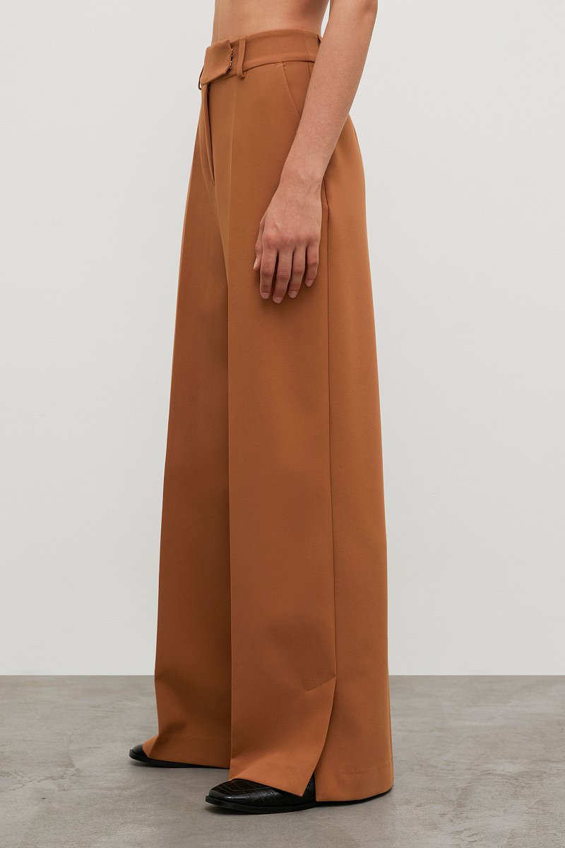 Брюки wide leg со стрелками, Модель FAC51037, Фото №3