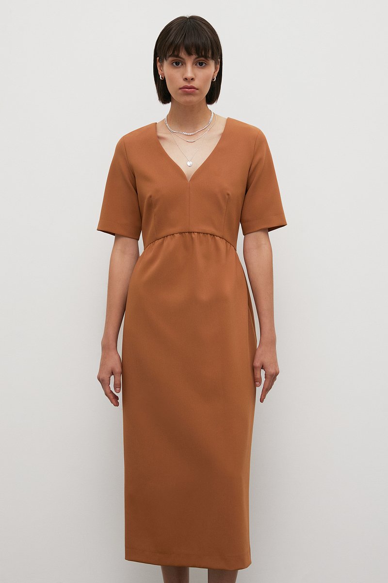 Платье с коротким рукавом, Модель FAC51050, Фото №3