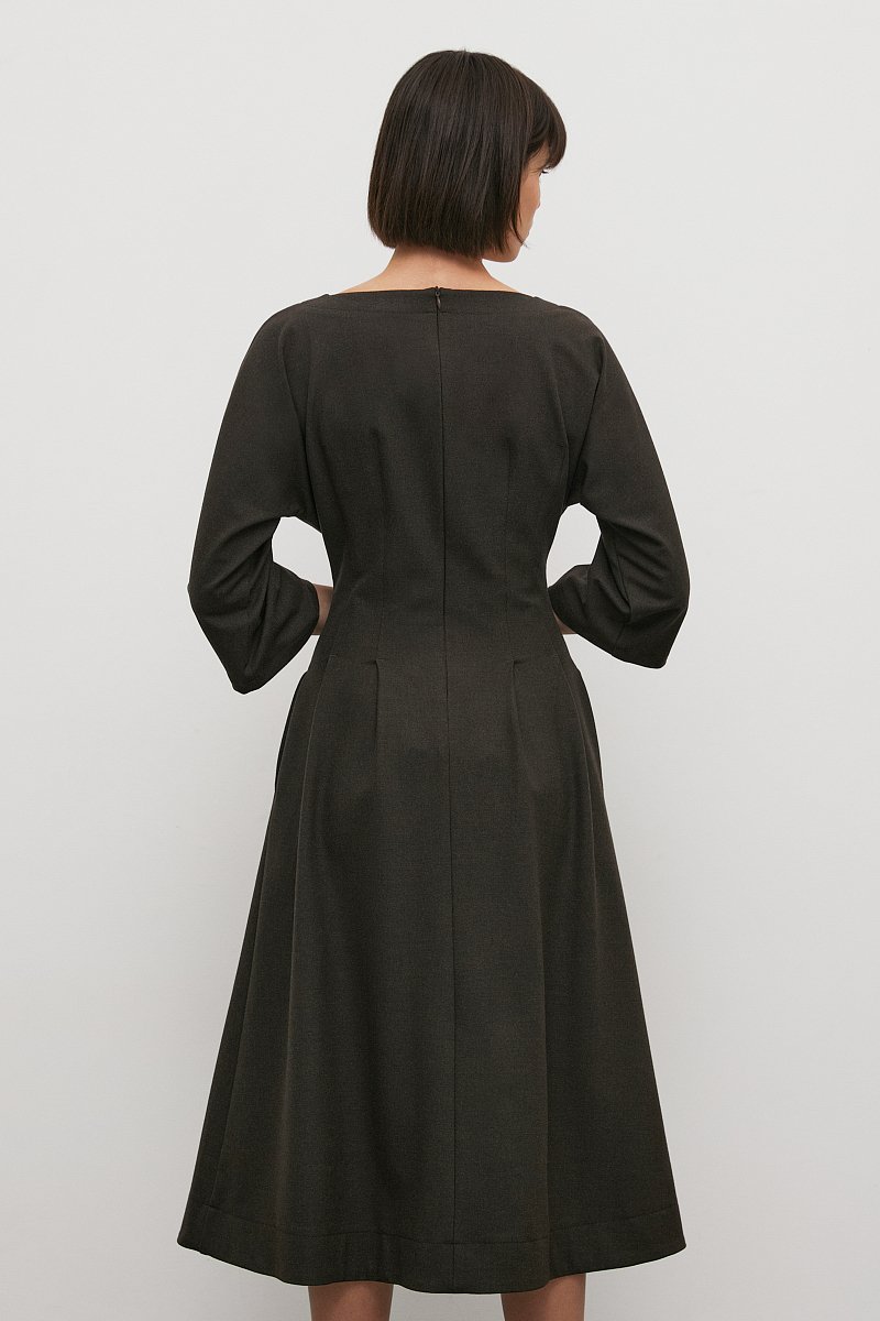 Приталенное платье длины миди, Модель FAC51059, Фото №5