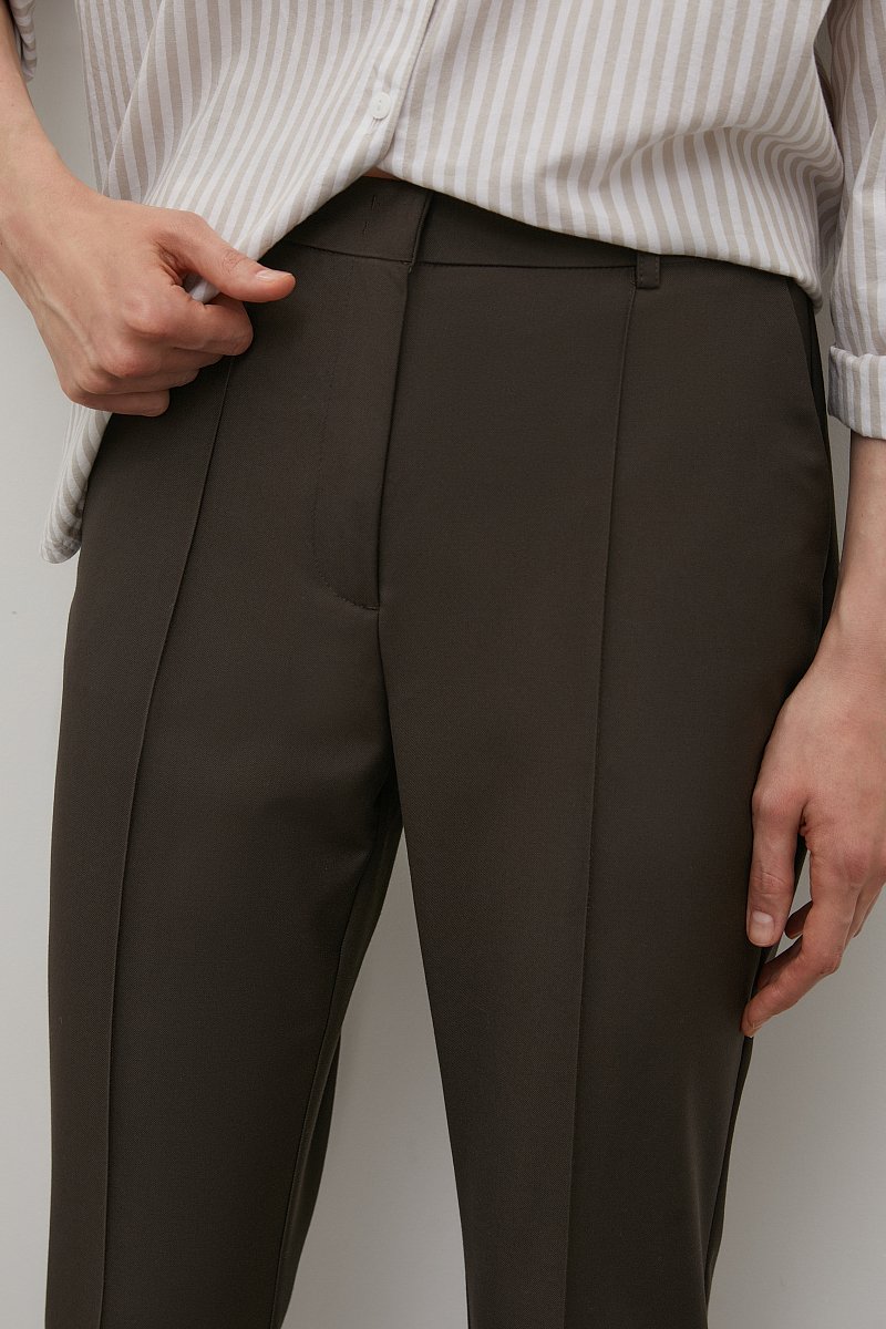 Прямые брюки со стрелками, Модель FAC11085, Фото №3