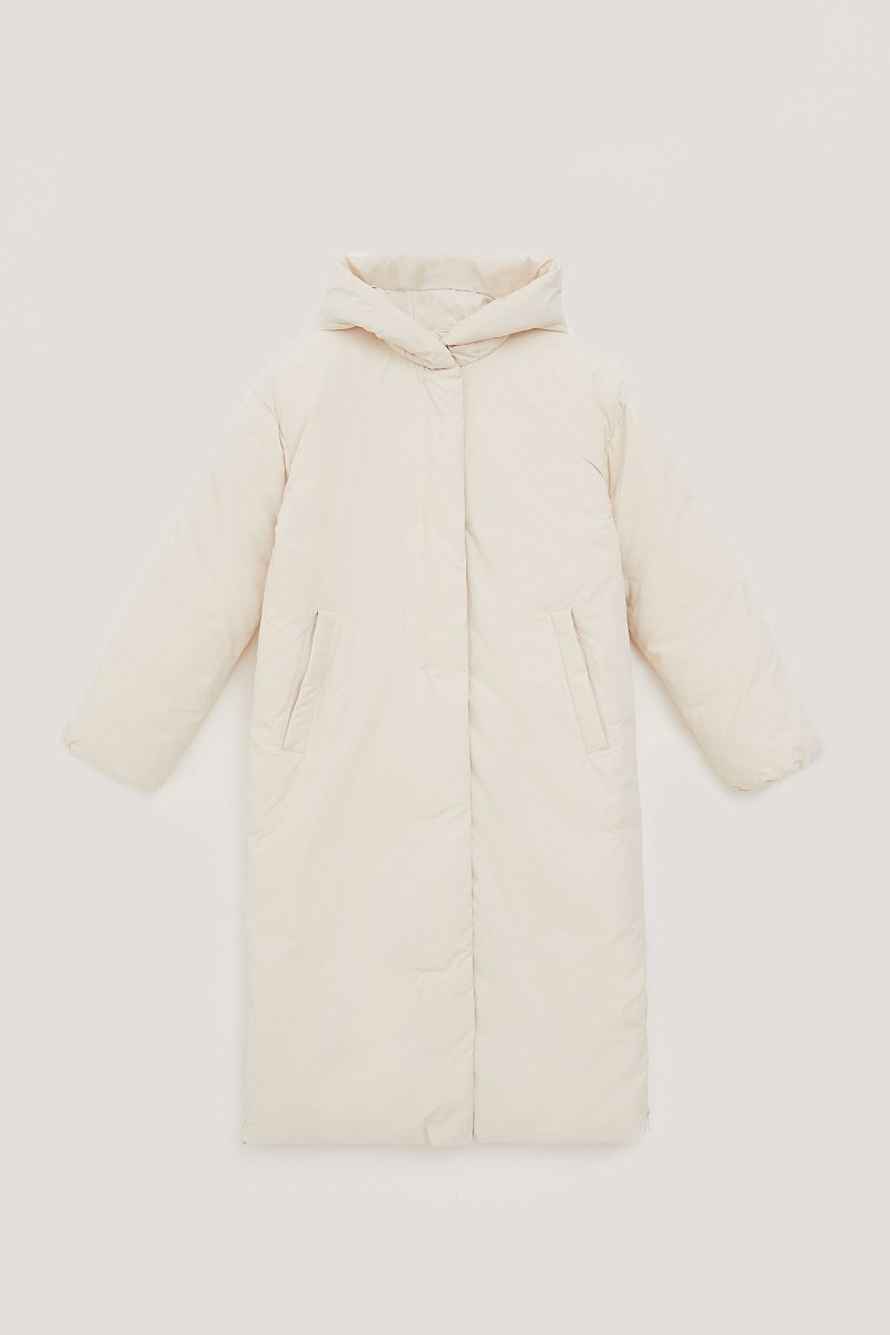 Утепленное пальто с капюшоном, Модель FAC11019, Фото №8
