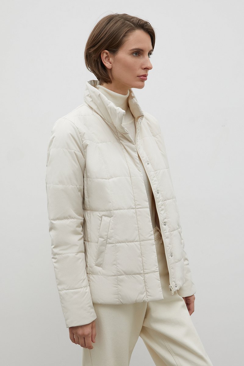 Куртка утепленная с воротником-стойкой, Модель FAC11026, Фото №4