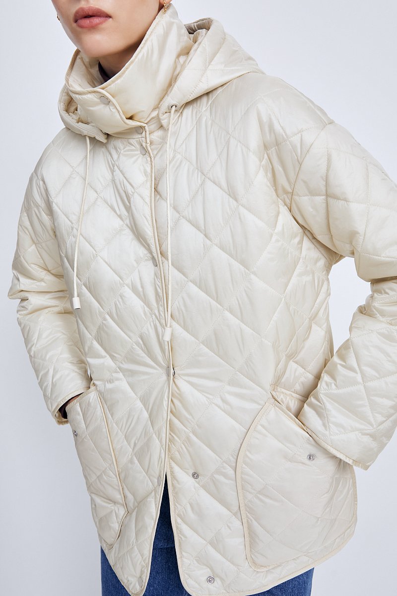 Утепленная куртка со съемным капюшоном, Модель FAC11097, Фото №3