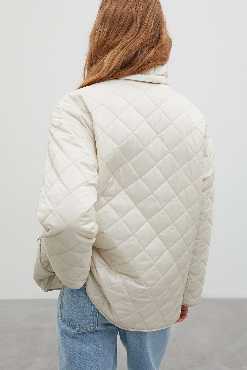 Утепленная куртка со съемным капюшоном, Модель FAC11097B, Фото №5