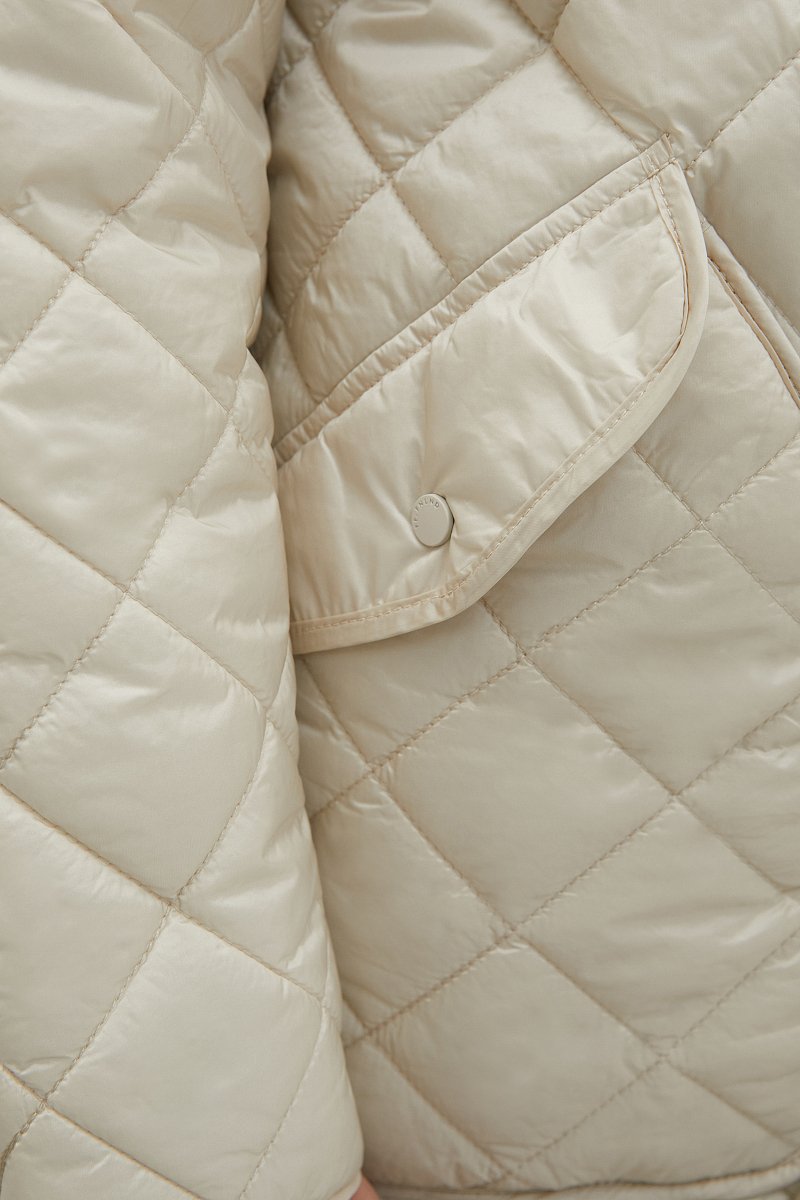 Стеганое утепленное пальто, Модель FAC12027, Фото №6
