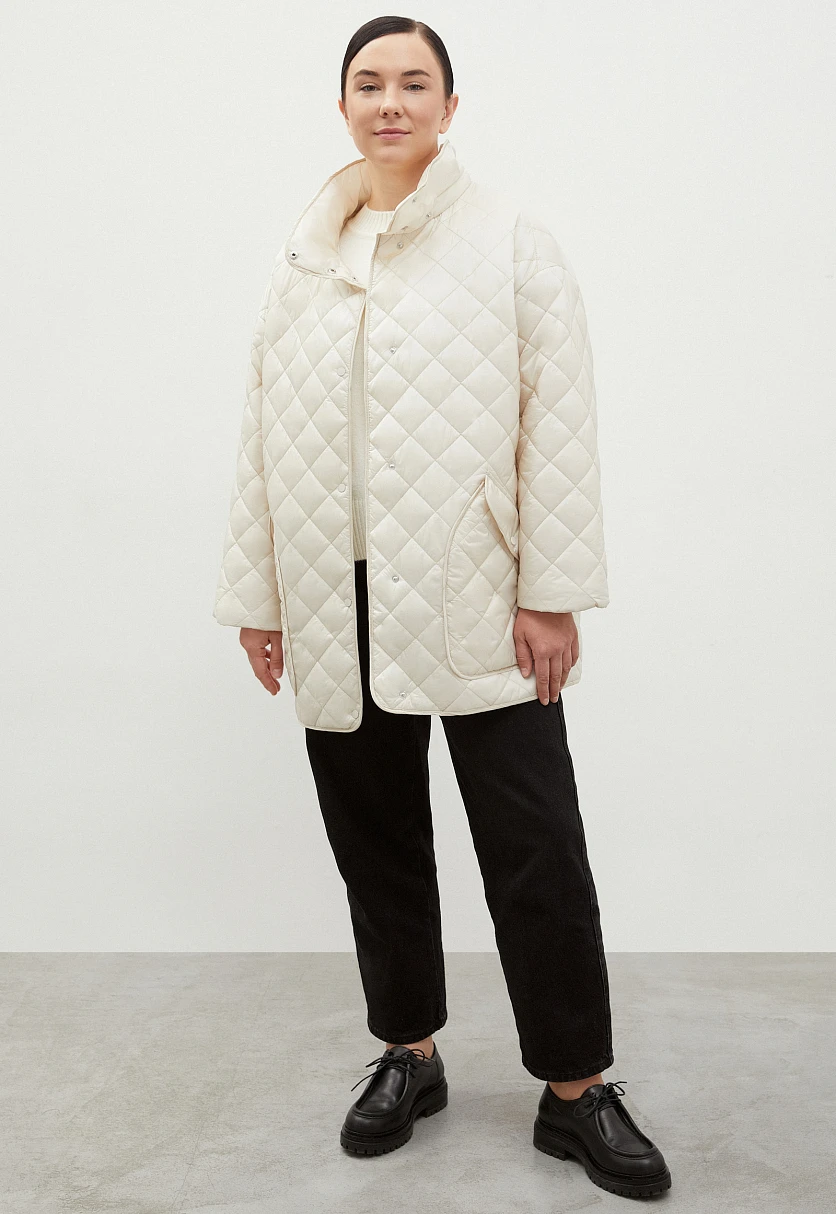 Утепленная куртка со съемным капюшоном, Модель FAC11097B, Фото №2