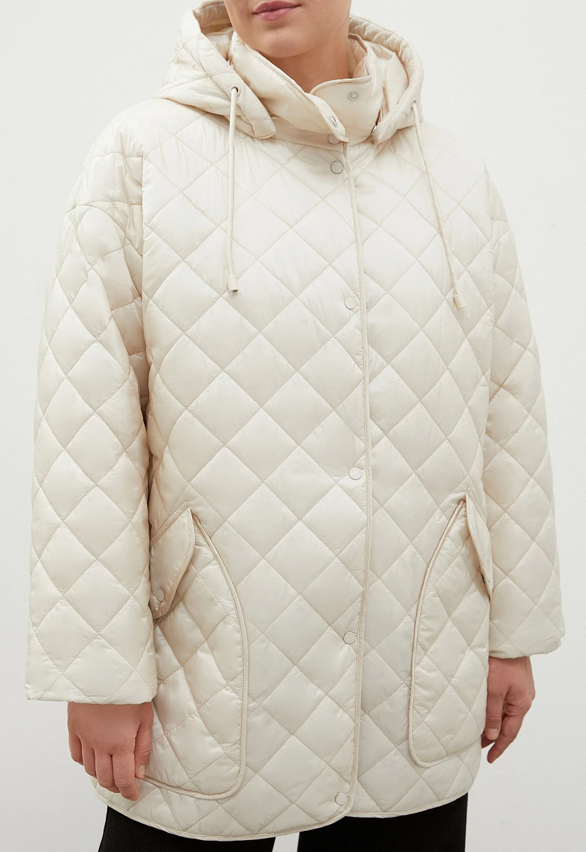 Утепленная куртка со съемным капюшоном, Модель FAC11097B, Фото №3