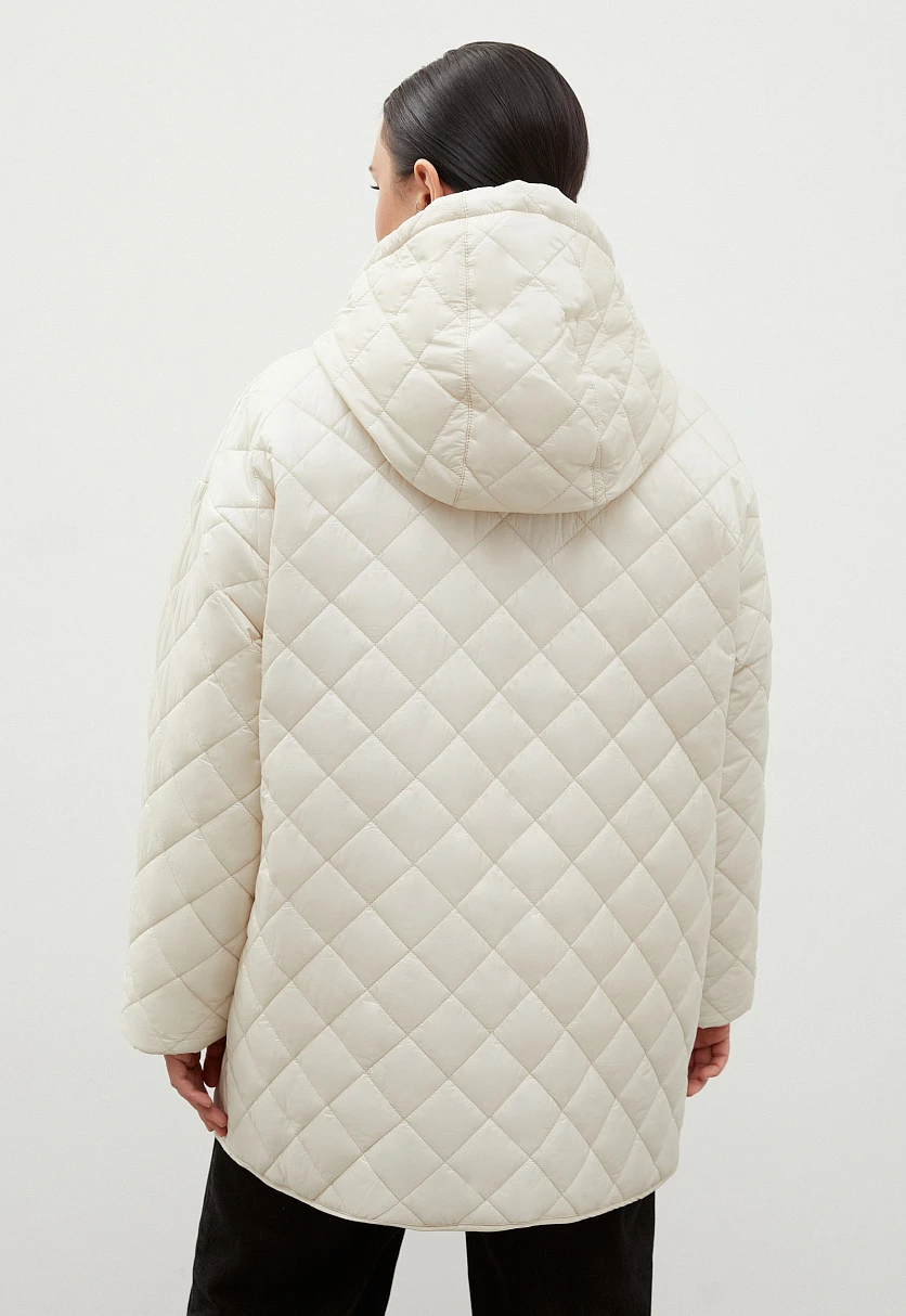 Утепленная куртка со съемным капюшоном, Модель FAC11097B, Фото №5