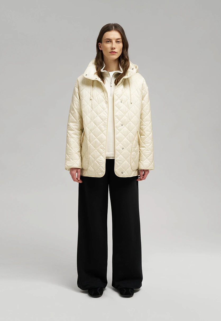 Утепленная куртка со съемным капюшоном, Модель FAC11097, Фото №2