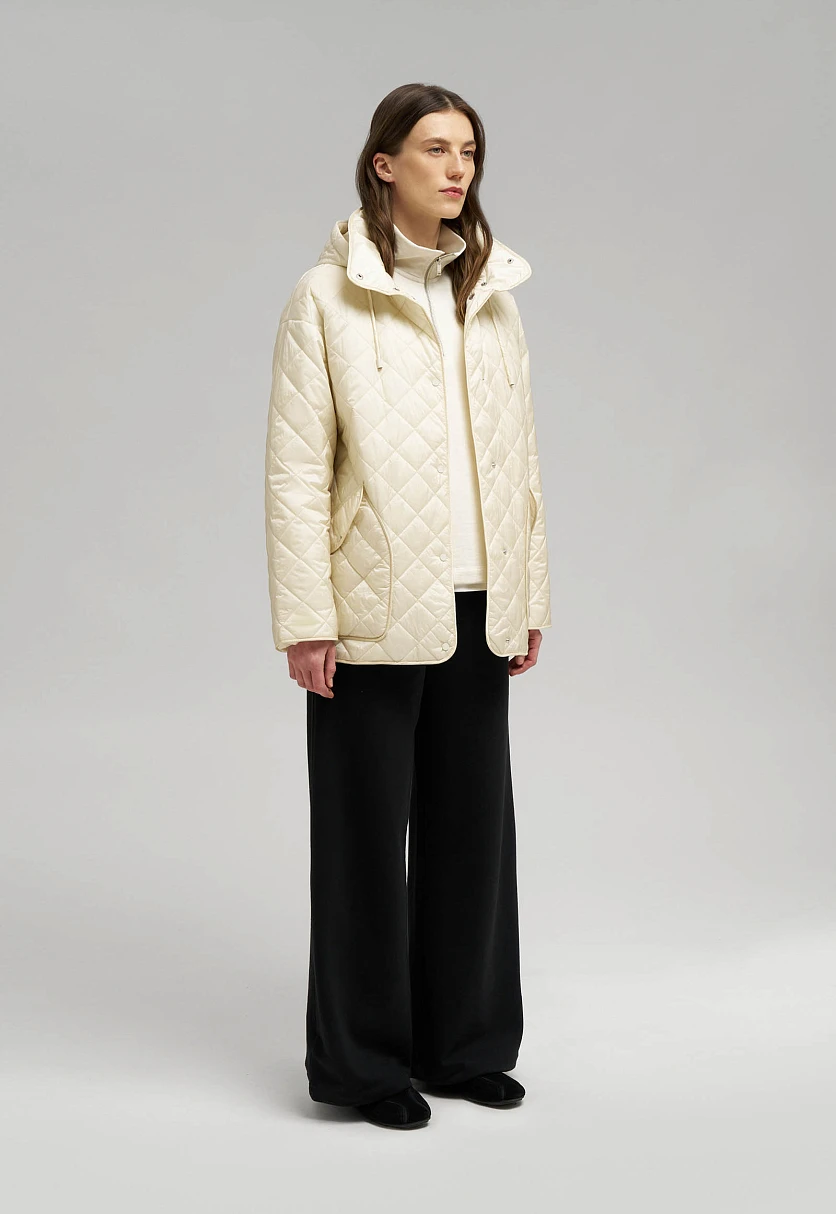 Утепленная куртка со съемным капюшоном, Модель FAC11097, Фото №3